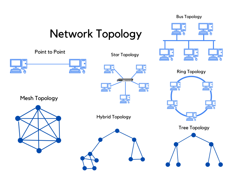 comptia Network+ : Types Of Network Topologies